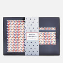 Tommy Hilfiger Women's Passport Holder and Credit Card Case Set - Metallic Monogram