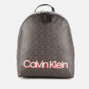 Calvin Klein Women's Monogram Small Backpack - Brown Mono