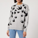 McQ Alexander McQueen Women's Classic Sweatshirt - Mercury Melange