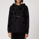 McQ Alexander McQueen Women's Boyfriend Pocket Hoody - Darkest Black