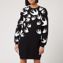 McQ Alexander McQueen Women's Classic Sweat Dress - Darkest Black