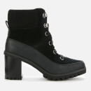 UGG Women's Redwood Lace up Heeled Boots - Black