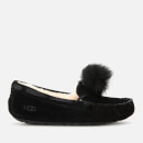 UGG Women's Dakota Pom Pom Moccasin Slippers - Black