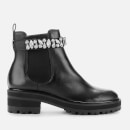 Dune Women's Playful Leather Chelsea Boots - Black