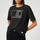 Superdry Women's Mila Oversized Graphic T-Shirt - Black
