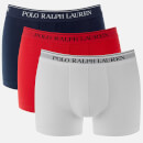 Polo Ralph Lauren Men's 3 Pack Classic Trunk Boxers - Red/White/Navy