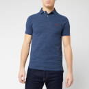 Polo Ralph Lauren Men's Slim Fit Short Sleeved Polo Shirt - Royal Heather