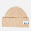 Ganni Women's Knitted Beanie - Tapioca