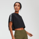 T-Shirt Crop Top Power - Noir - XS