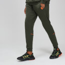 Rest Day Piped Joggers - Army Green
