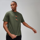 MP Rest Day Men's Graphic T-Shirt - Army Green - XS