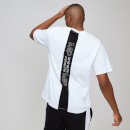 MP Rest Day Men's Stripe Graphic T-Shirt - White - XS