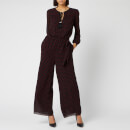 MICHAEL MICHAEL KORS Women's Mod Dot Jumpsuit - Black/Dark Brandy