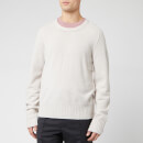 Maison Margiela Men's Elbow Patches Knitwear - Chalk