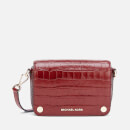 MICHAEL MICHAEL KORS Women's Jet Set Small Full Flap Cross Body Bag - Brandy