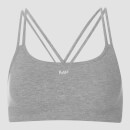 MP Women's Essentials Jersey Bra - Grey Marl - XXS