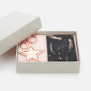 Ted Baker Women's Lixue Card Holder Star Keyring Set - Black