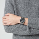 HUGO Men's Create Metal Strap Watch - Rou Black