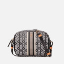 Tory Burch Women's Gemini Link Canvas Mini Bag - Black Gemini Link