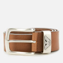 Emporio Armani Men's Eagle Keeper Belt - Cognac