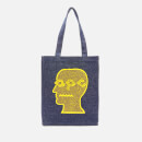 A.P.C. X Brain Dead Men's Brain Dead Tote Bag - Yellow