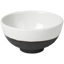 Broste Copenhagen Esrum Large Stoneware Bowl - Ivory/Grey (Set of 4)