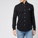 Polo Ralph Lauren Men's Long Sleeve Polo - Polo Black