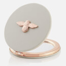 Olivia Burton Women's 3D Bee Compact Mirror - Grey/Rose Gold