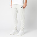 True Religion Men's Double Puff Cuffed Sweat Pants - Heather Grey