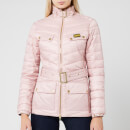 Barbour International Women's Gleann Quilted Jacket - Blusher