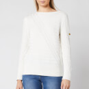 Barbour International Women's Relay Knit Jumper - Off White