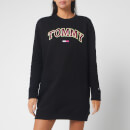 Tommy Jeans Women's Logo Sweatshirt Dress - Tommy Black
