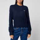 Tommy Jeans Women's Logo Sleeve Detail Jumper - Black Iris