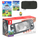 Nintendo Switch Lite (Grey) The Legend of Zelda: Link's Awakening Pack