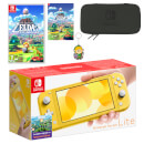 Nintendo Switch Lite (Yellow) The Legend of Zelda: Link's Awakening Pack