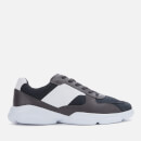 BOSS Men's Newlight Runn Mesh Running Style Trainers - Grey