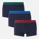BOSS Hugo Boss Men's Triple Pack Boxers - Navy