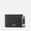 BOSS Hugo Boss Men's Card Holder and Money Clip Gift Set - Black