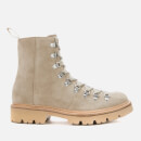 Grenson Men's Brady Suede Hiking Style Boots - Pearl