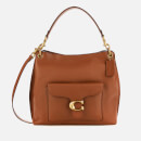 Coach Women's Polished Pebble Leather Tabby Hobo - 1941 Saddle