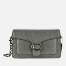 Coach Women's Metallic Leather Tabby Chain Crossbody - Graphite