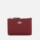 Coach Women's Crossgrain Mini Id Skinny - Deep Red