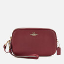 Coach Women's Polished Pebble Leather Sadie Bag - Deep Red