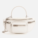 Alexander Wang Women's Attica Soft Mini Top Handle Croc Embossed Bag - White