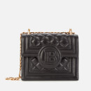 Balmain Women's Buzz Quilted Leather Bag - Black