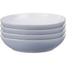 Denby Natural Denim 4 Piece Pasta Bowl Set