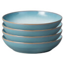 Denby Azure Haze 4 Piece Pasta Bowl Set