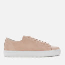 Axel Arigato Women's Cap-Toe Suede Low Top Trainers - Pale Pink