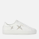 Axel Arigato Women's Clean 90 Bird Leather Cupsole Trainers - White/Silver