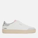 Axel Arigato Women's Clean 90 Triple Glitter Leather Cupsole Trainers - White/Silver/Pink